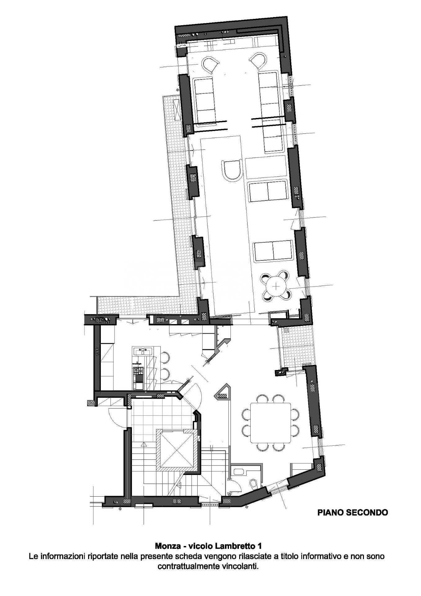 Foto 25 - Apartment Vicolo Lambretto
 
1, Monza - floor plans 1