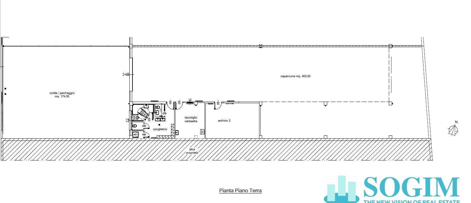 Foto 9 - Capannone Via Francesco d'assisi, Muggiò - planimetria 1