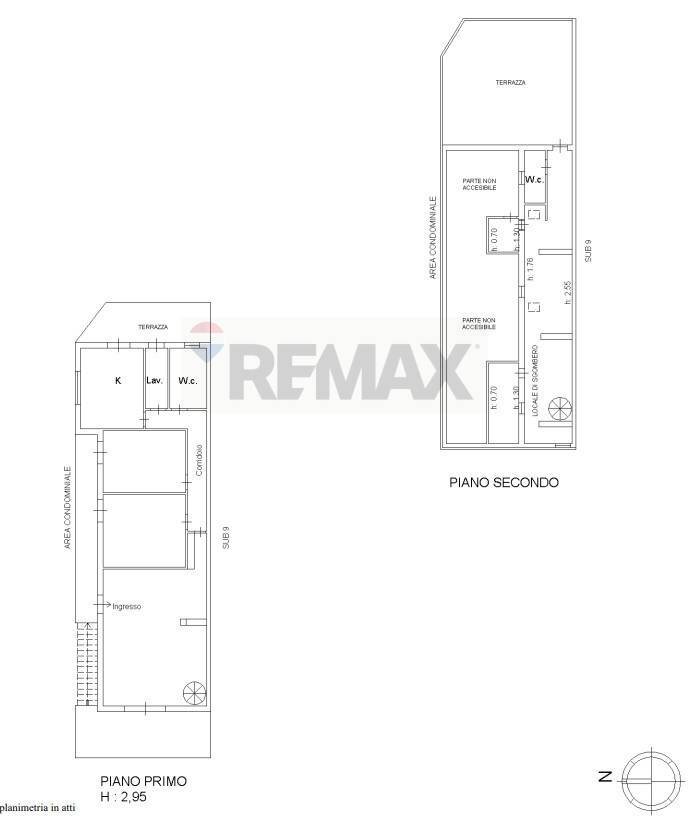 Pianta 2D - Casa semi indipendente Via Etnea
 
570, Tremestieri Etneo - planimetria 1