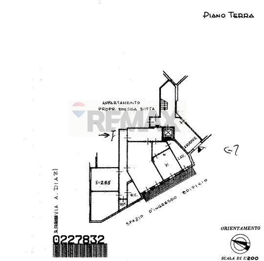 Pianta 2D - Quadrilocale via locatelli
 
13 d, Catania - planimetria 1