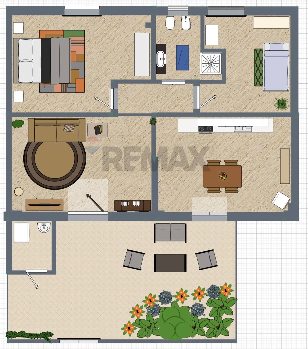 Pianta 2D - Quadrilocale via Ragazzi del '99
 
26/D, Seravezza - planimetria 1