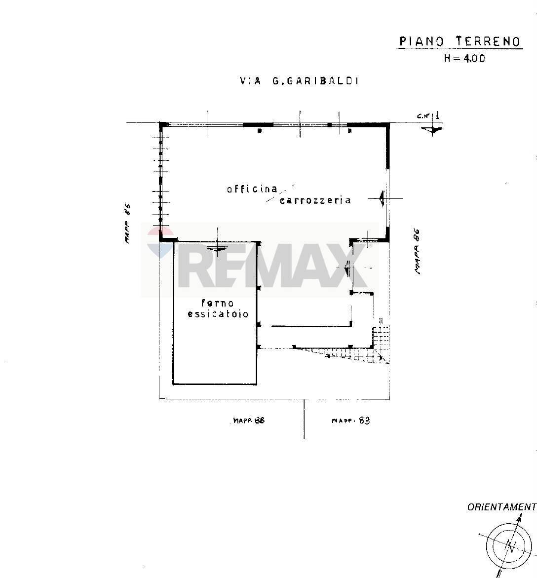Planimetria - Capannone Via G. Garibaldi
 
1, Carpiano - planimetria 1