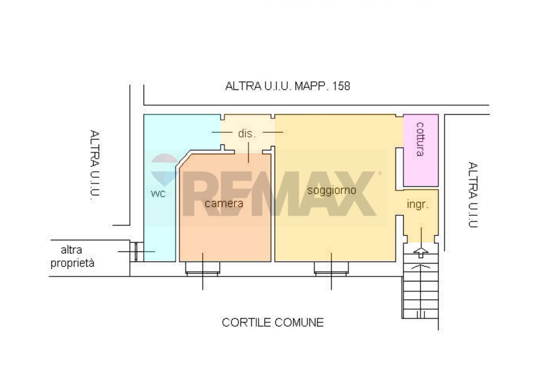 Pianta 2D - Bilocale via Tadino
 
46, Milano - planimetria 1