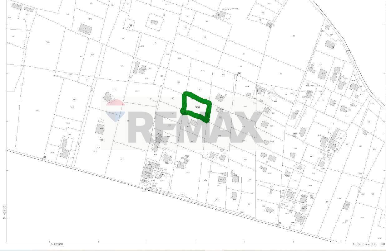 Estratto di mappa - Agricultural land STRADA PROVINCIALE 3, Augusta - floor plans 1