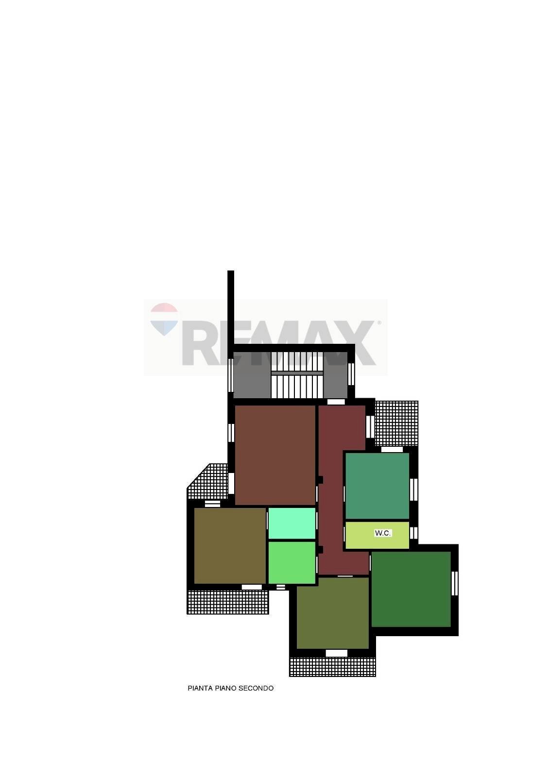 Pianta 2D - Four-room apartment Via Generoso Manna
 
31-33, Frignano - floor plans 1