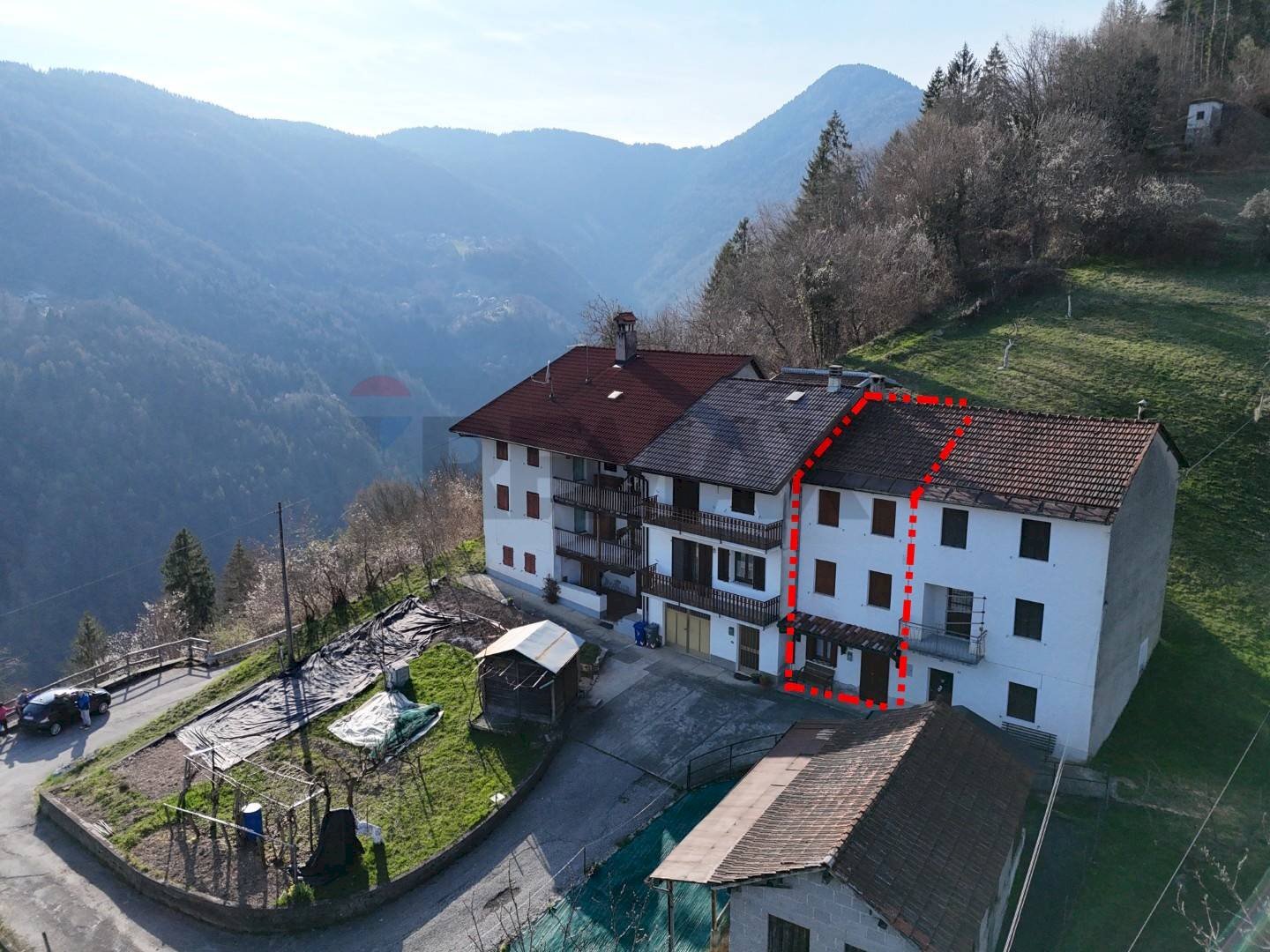 Casa all\'aperto - Semi-detached house Via Costa
 
62, Lamon - photo 1