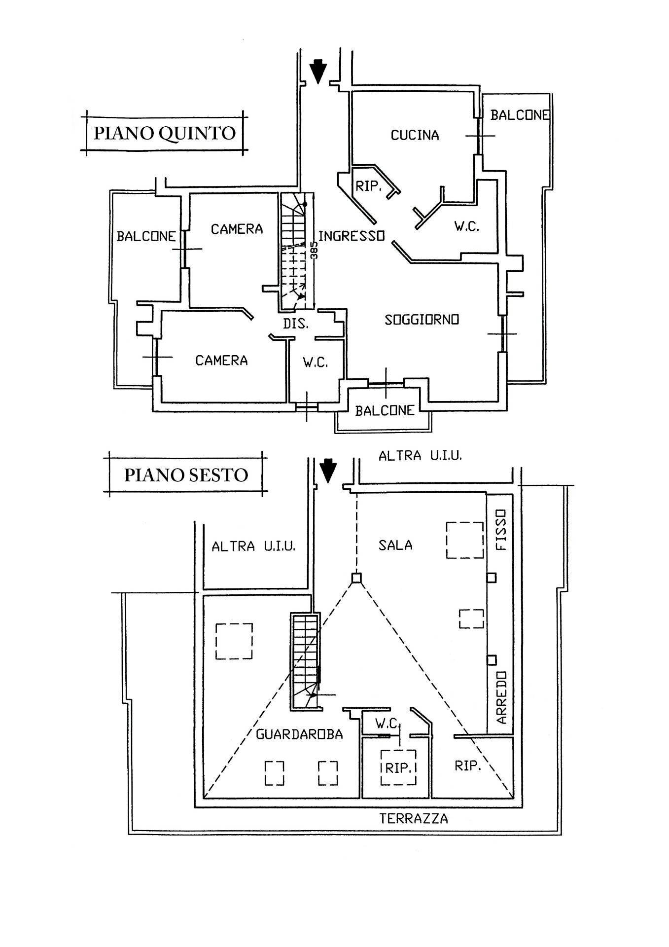Foto 30 - Appartamento Via Dalmazia
 
110, Albenga - planimetria 1