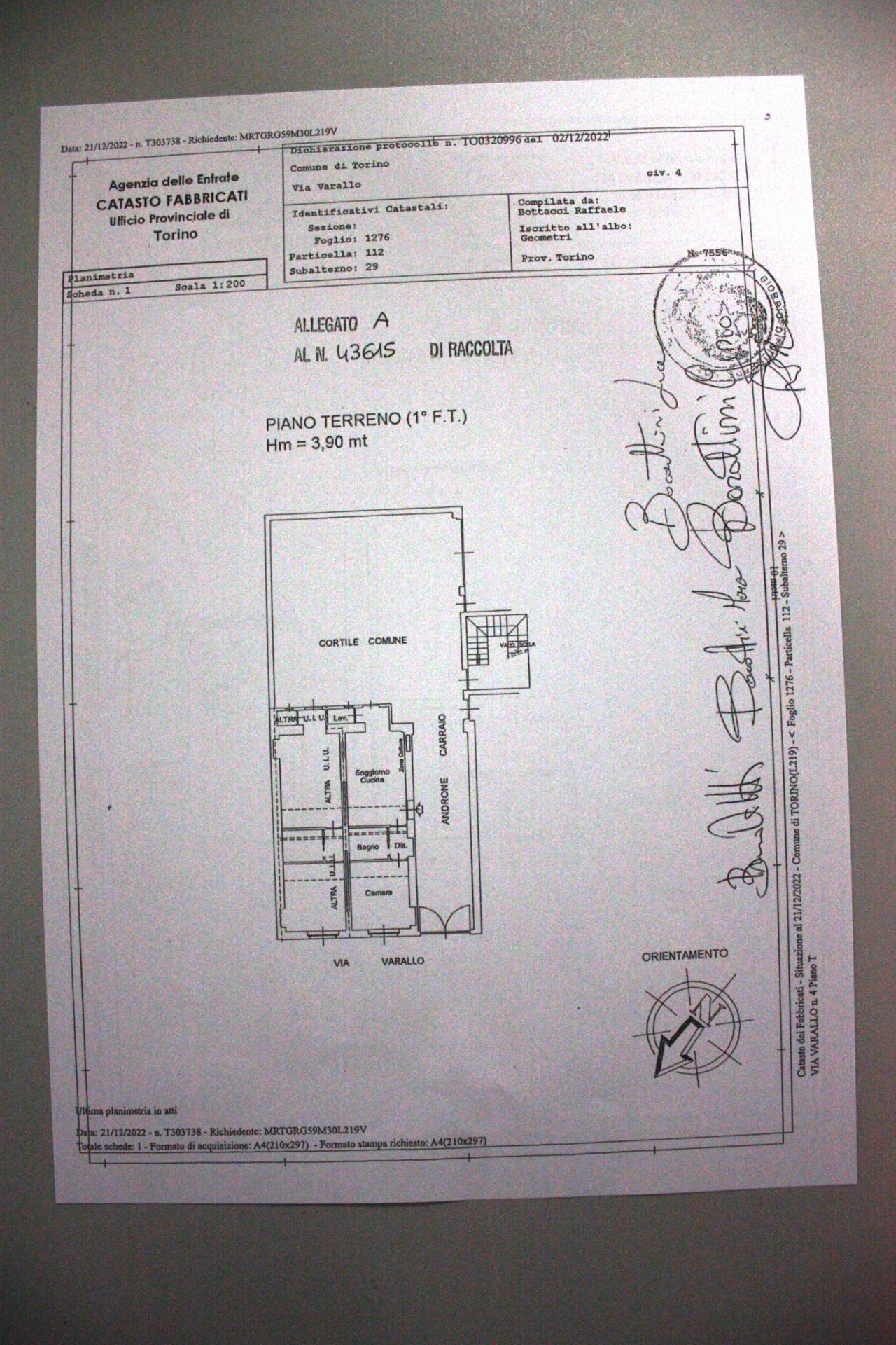 Planimetria - Loft Via Varallo
 
4, Torino - planimetria 1