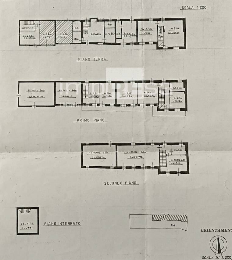 Foto 14 - Rustico Viale A. Dante
 
98, Fontanafredda - planimetria 1