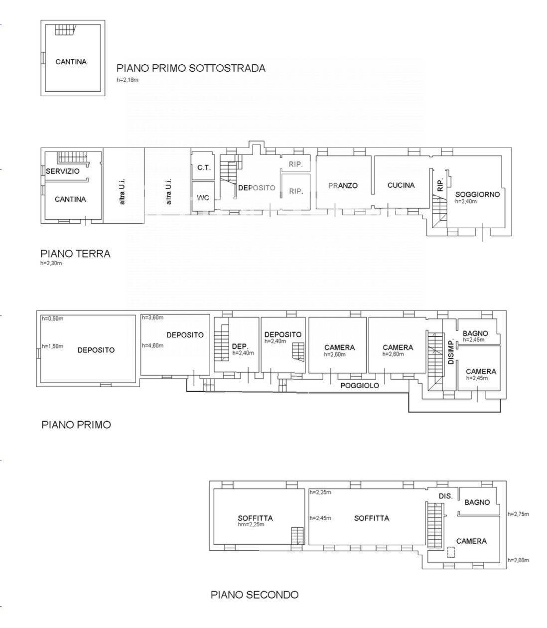 Foto 14 - Rustic Viale A. Dante
 
98, Fontanafredda - floor plans 1