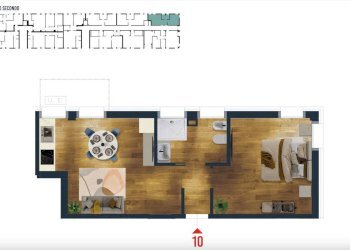 Foto 3 - Two-room apartment Piazza Brescia
 
17, Jesolo - photo 3