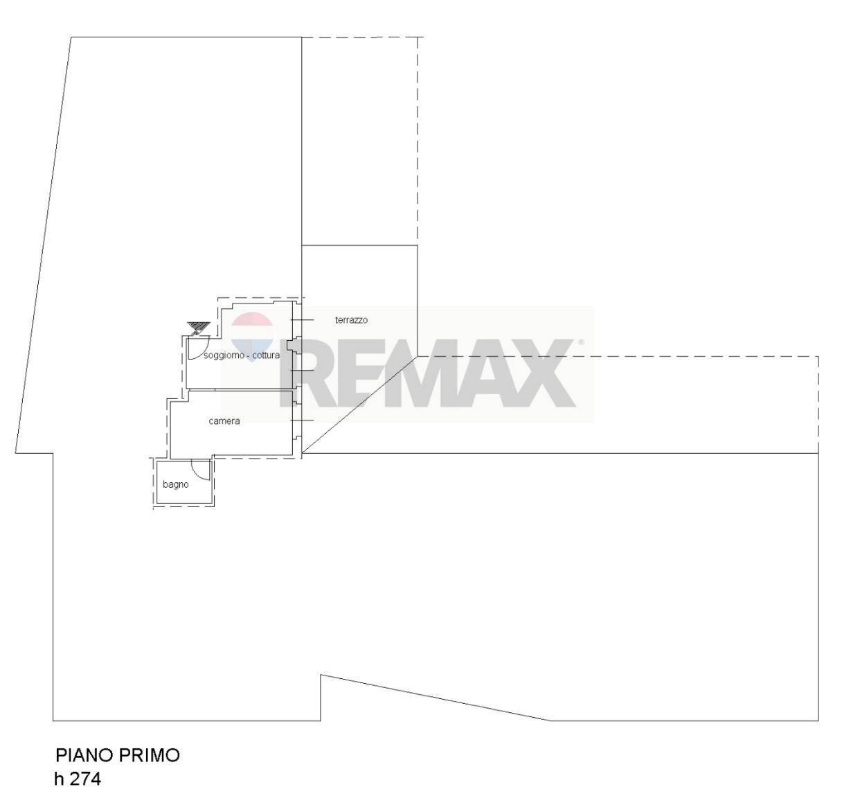 Pianta 2D - Two-room apartment PIAZZALE REPUBBLICA
 
11, Fidenza - floor plans 1