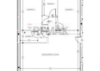 Pianta 2D - Three-room apartment via Trento, Cadorago - photo 36