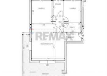 Pianta 2D - Three-room apartment via Trento, Cadorago - photo 36