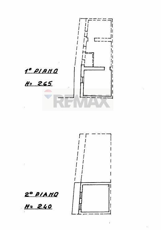 Pianta 2D - Casa semi indipendente Via Vittorio Emanuele secondo
 
78/B, Borgo Ticino - planimetria 1