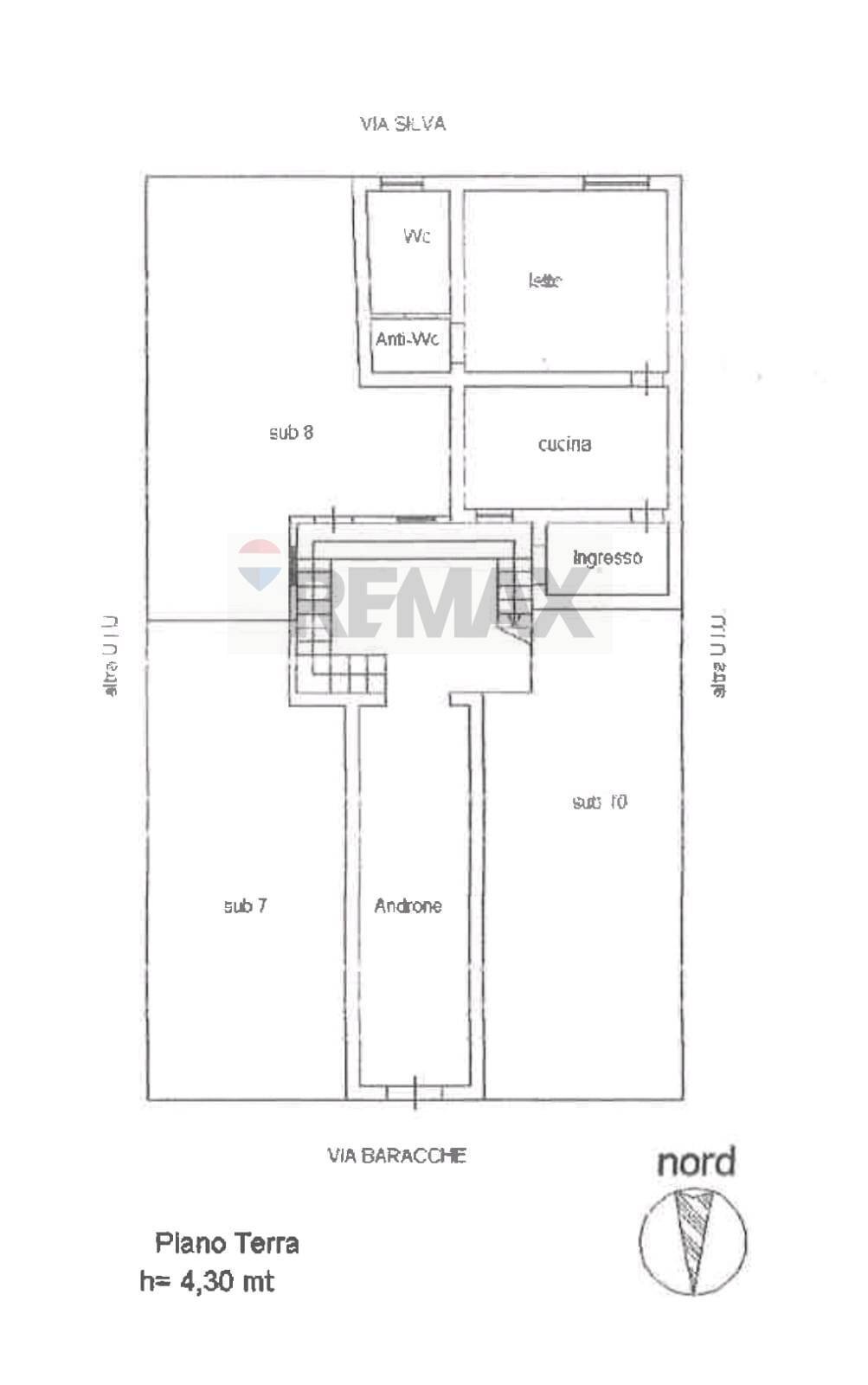 Pianta 2D - Bilocale Via Baracche
 
21, Trapani - planimetria 1