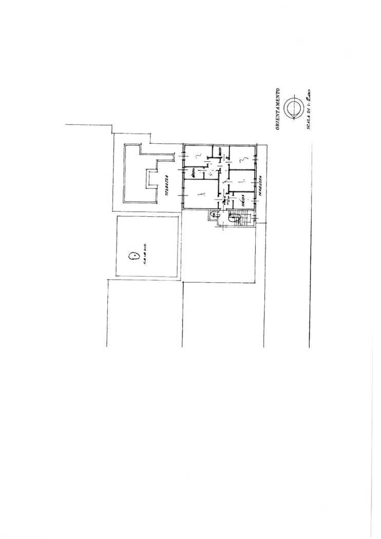 Four-room apartment via Corfù, Brescia - floor plans 1