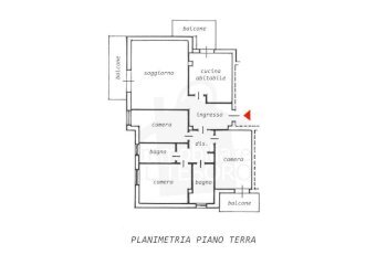 Planimetria - Appartamento via Alberti da Ferrara, 2, Talamello - foto 36