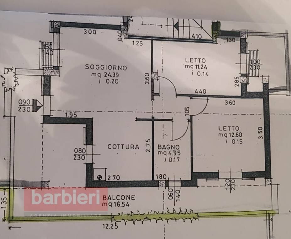 Foto 27 - Trilocale VIA TIZIANO
 
26, Cervia - planimetria 1