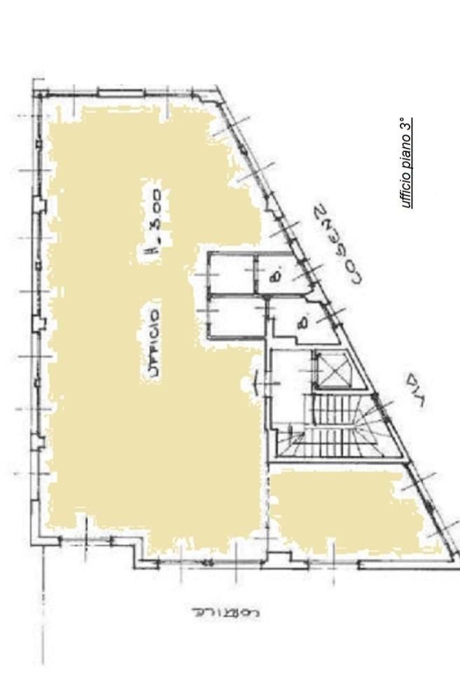 Office via Enrico Cosenz, 18, Milano (neighborhood Bovisa) - floor plans 1