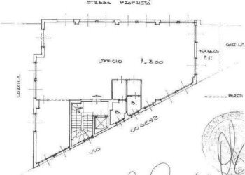 Planimetria - Office via Enrico Cosenz, 18, Milano (neighborhood Bovisa) - photo 2
