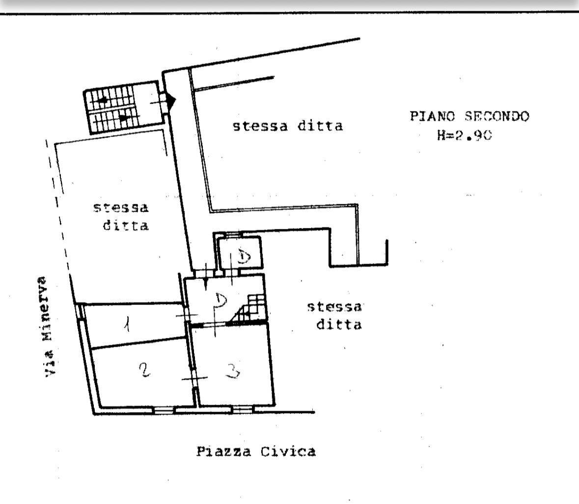 Foto 57 - Four-room apartment Piazza Civica
 
32, Alghero - floor plans 1