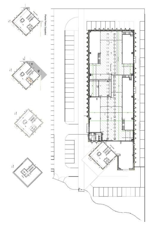 Office via Sempione, Pero - floor plans 1
