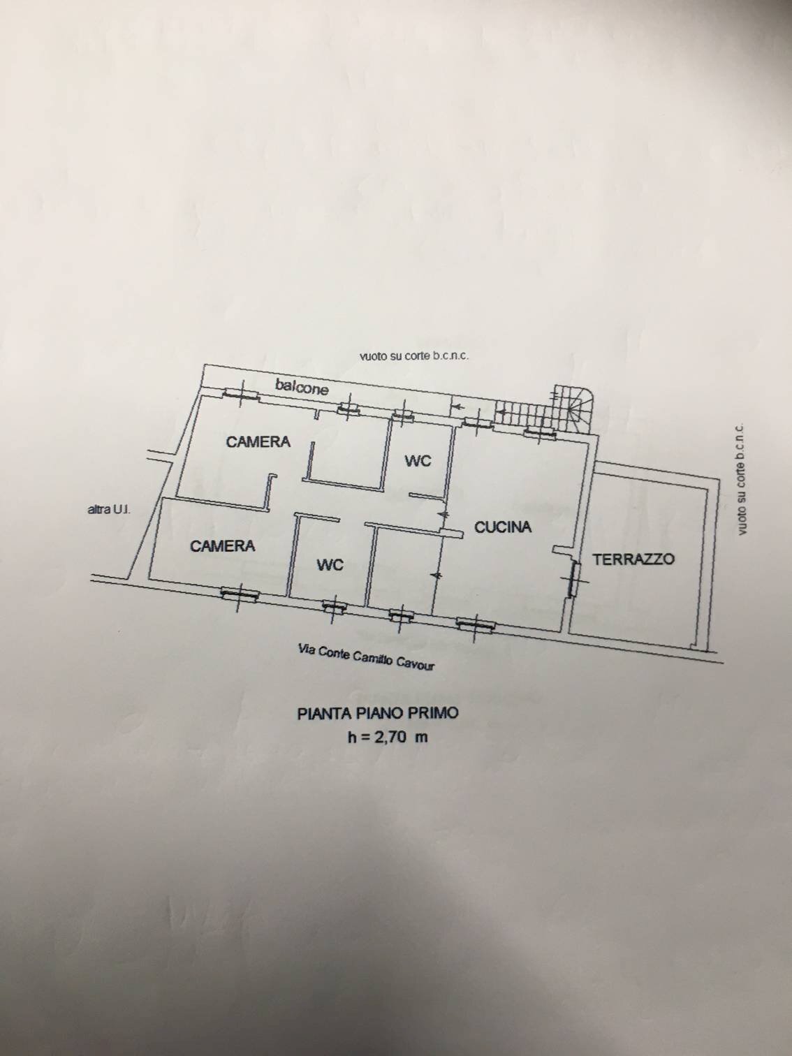 Villa Strambino - planimetria 1