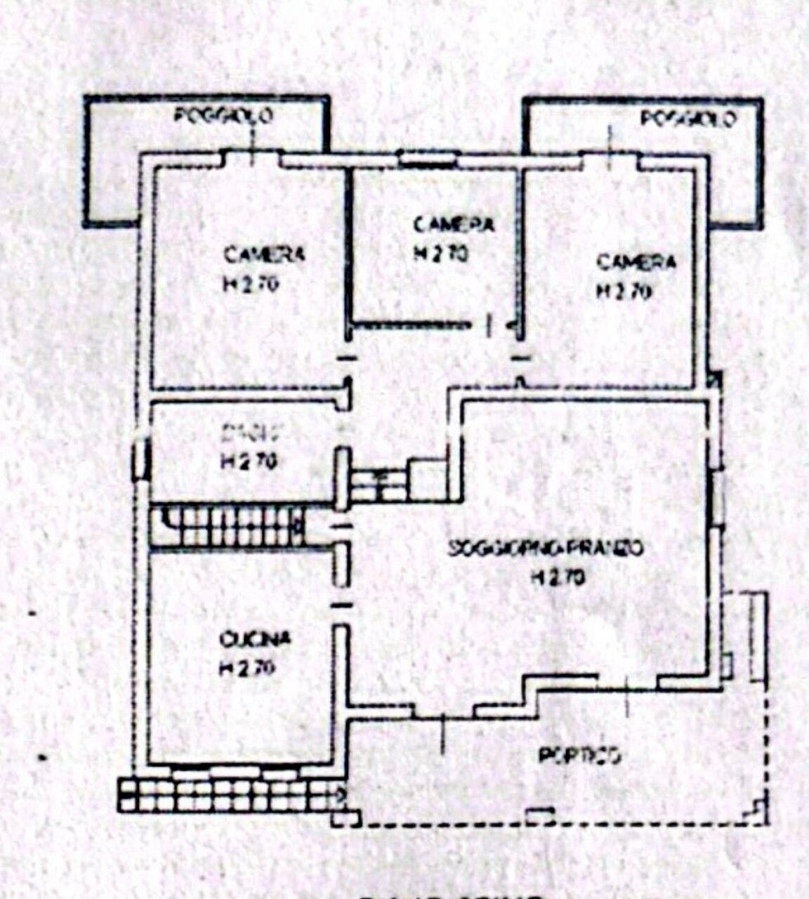 Villa Selvazzano Dentro - planimetria 1