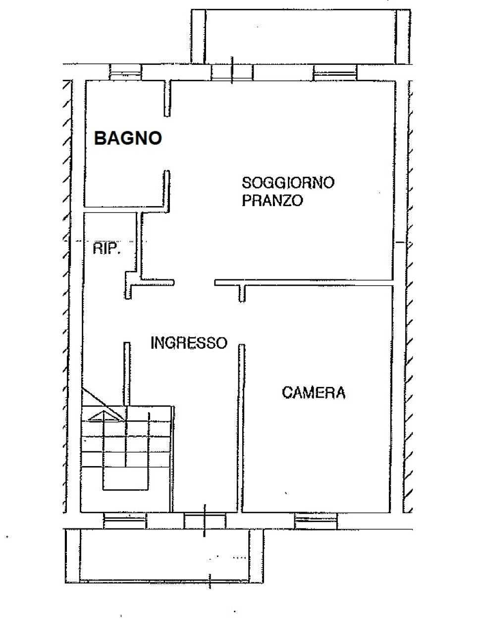 Villa a Schiera via Anello, 5, Sant'Angelo di Piove di Sacco - planimetria 1