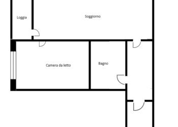 planimetria - Appartamento via Martin Luther King, Bologna (zona Borgo Panigale) - foto 22