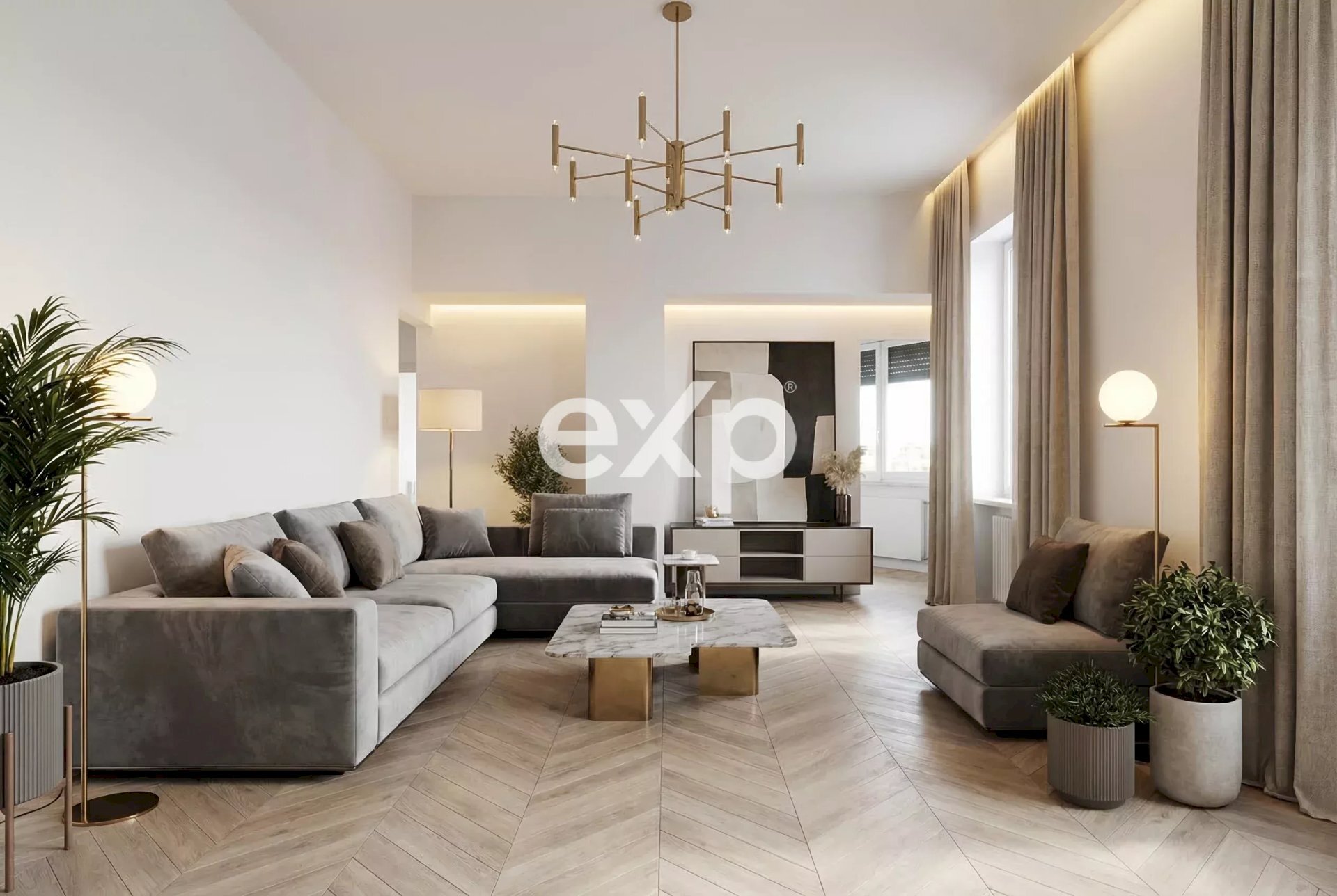 soggiorno - Three-room apartment Via dei Villini, Como - photo 1
