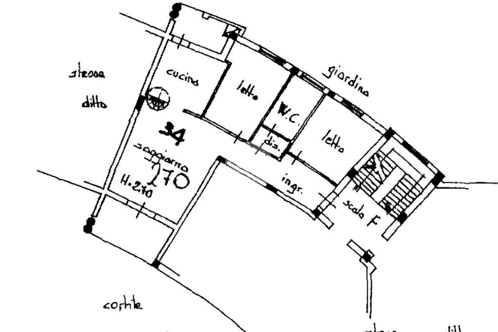Quadrilocale Vicolo Del Setificio, San Benigno Canavese - planimetria 1