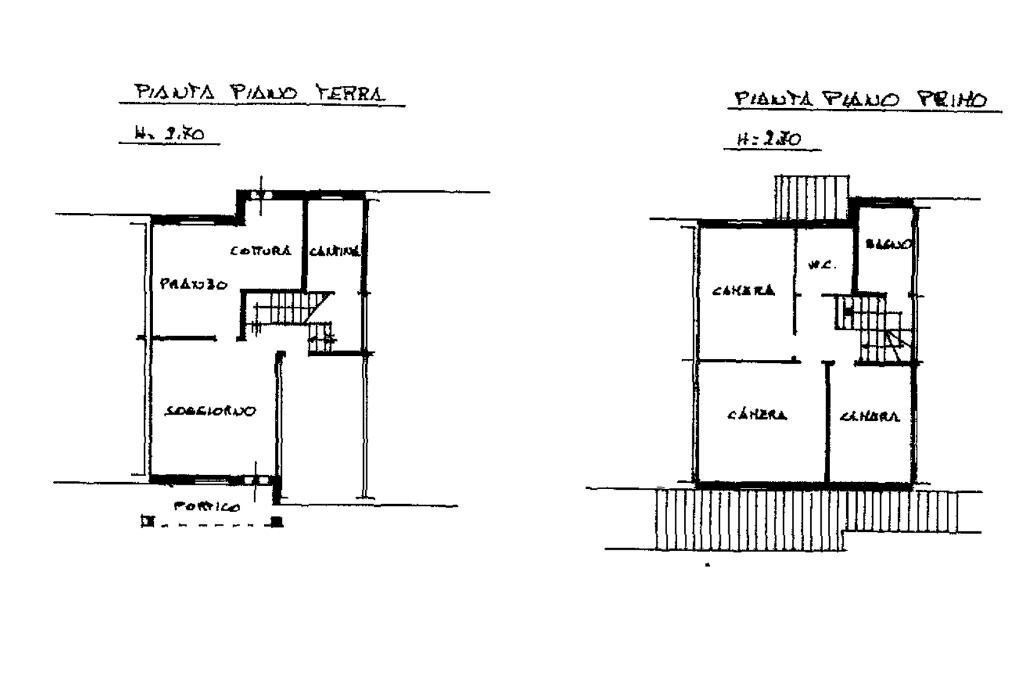 Terraced Villa Via Rosanna Benzi, Baricella - floor plans 1
