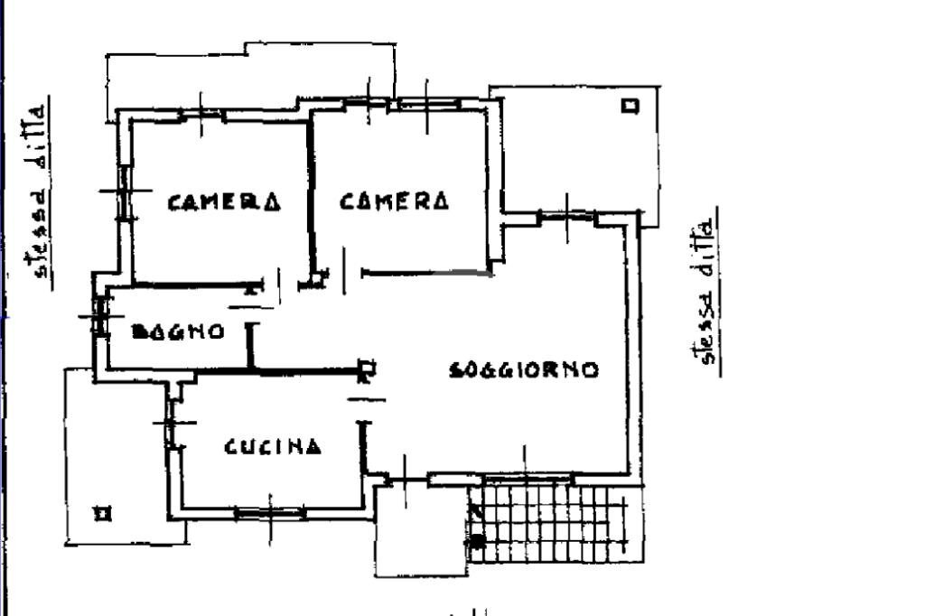 Villa Str. Biellese, Trana - planimetria 1