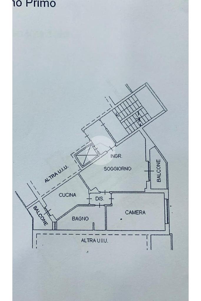 Trilocale Corso Puccini, Venaria Reale - planimetria 1