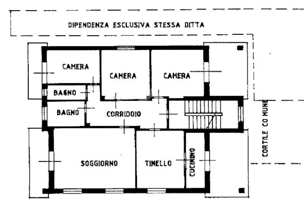 Apartment Via stazione, Rosta - floor plans 1
