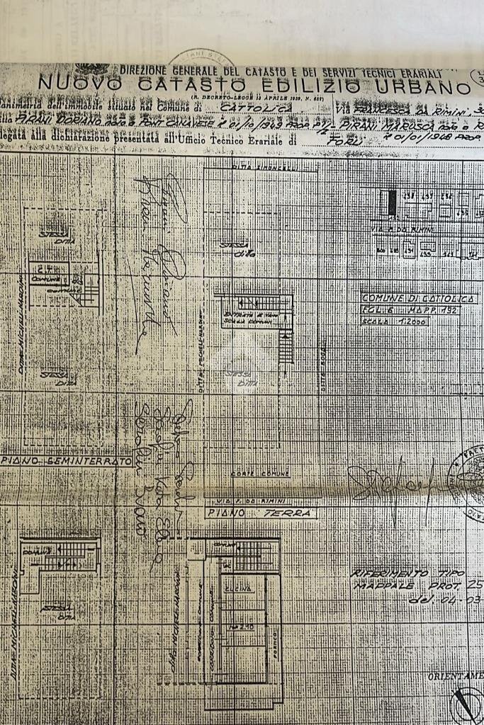 Mansarda Via francesca da rimini, Cattolica - planimetria 1