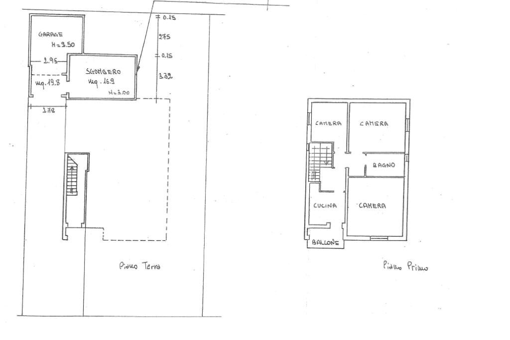 Trilocale Via scarlatti, Lugo - planimetria 1
