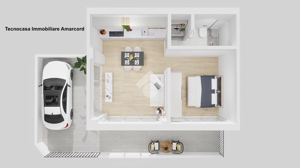 Monolocale Via lagomaggio, Rimini - foto 1