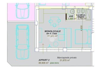 One-room apartment Via lagomaggio, Rimini - photo 20
