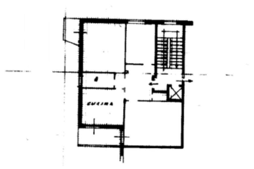 Appartamento Via Domenico Chiodo, Genova (zona Castelletto) - planimetria 1