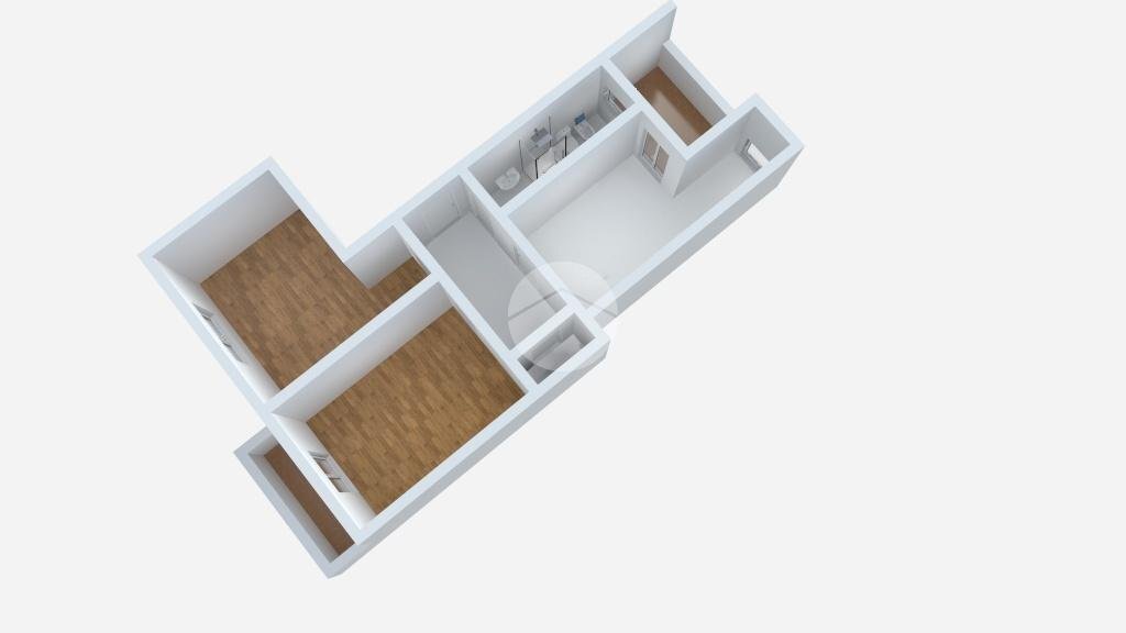 Trilocale Via Giustino Fortunato, Torino (zona Cit Turin) - planimetria 1