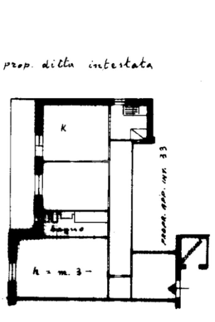 Appartamento Corso Luigi Andrea Martinetti, Genova (zona Sampierdarena) - planimetria 1