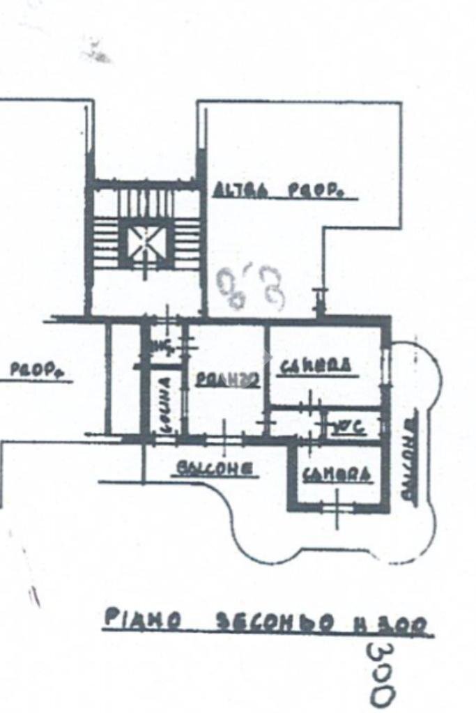 Trilocale Via Sebastiano Caboto, San Mauro Pascoli - planimetria 1