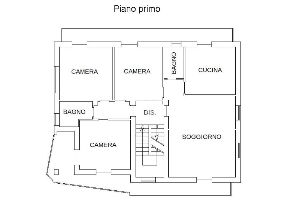 Independent house Via Saluzzo, Costigliole Saluzzo - floor plans 1