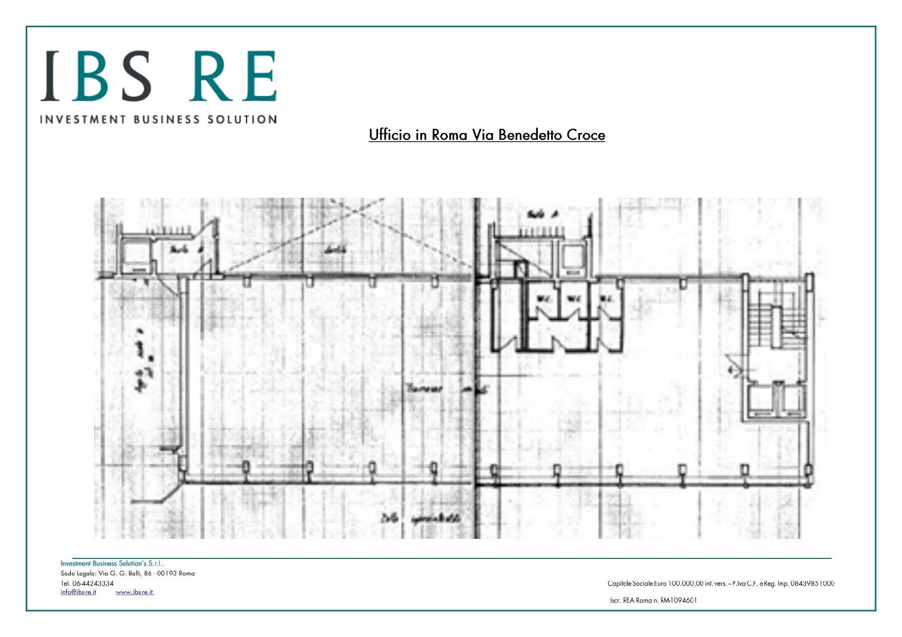Foto 23 - Office Via Benedetto Croce
 
6, Roma - floor plans 1