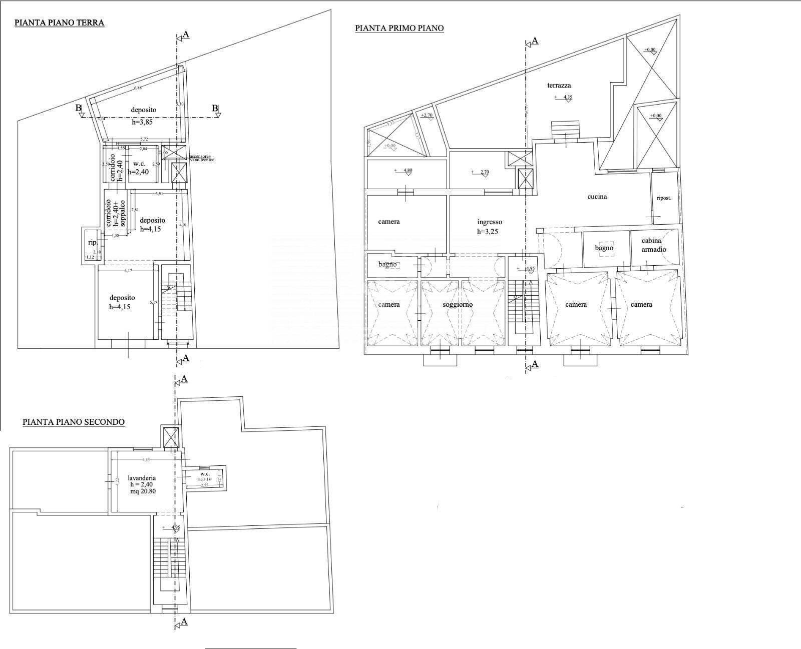 Foto 35 - Casa semi indipendente San Vito dei Normanni - planimetria 1