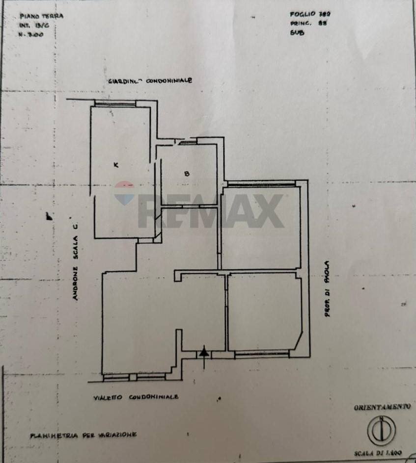 Pianta 2D - Trilocale Via Dei Martiri Portuensi
 
18, Roma - planimetria 1