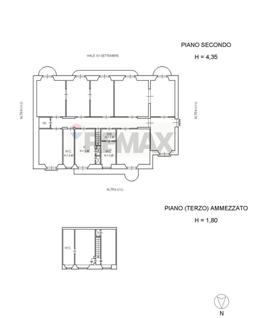 Pianta 2D - Appartamento Viale XX Settembre
 
29, Catania - planimetria 1